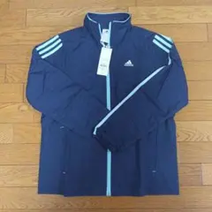 【未使用】adidas ネイビー S ウィンドブレーカー トラック ジャケット