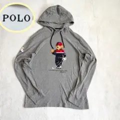 美品☆ラルフローレン ポロベア ワンピース スウェット パーカー 