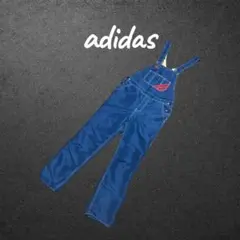adidas オーバーオール サロペット M ネイビー トレフォイルロゴのサムネイル