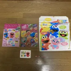 3️⃣ お値下げ　セサミストリートまとめ売り　5点セット