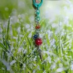 ハンドメイド ミニチュア りんご飴 チャーム⑦