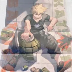 ヒロアカ オープンスクール クリアカード カップケーキ【爆豪勝己