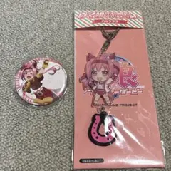 ハルウララ　ウマ娘　プリティーダービー　缶バッジ Amazon.co.jp: ウマ娘 ハルウララ ミニキャラアクリルスタンド