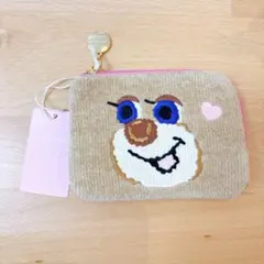 フェイラー　ラブラリー　ドアップテディガール　L字ポーチ　FEILER