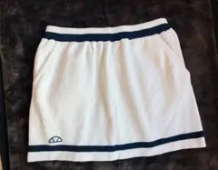 ellesseエレッセ＊あったかスコート＊紺×白