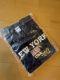GILDAN Mサイズ　ネイビー NEW YORK USA Tシャツ