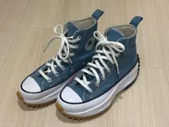 Converse All Star ブルー ハイカットスニーカー