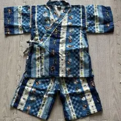 【GANG BUSTER】ギャングバスター クワガタ・カブトムシ柄 甚平 120