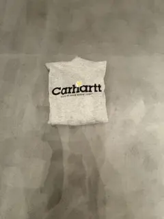 Carhartt ロゴプリント プルオーバーパーカー グレーのサムネイル