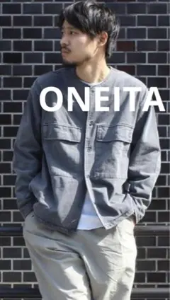 オニータ　ヘビーウエイト　ノーカラージャケット