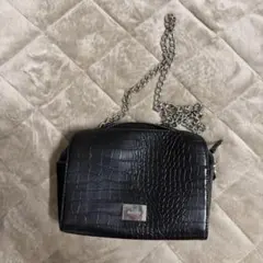 ブレシュカ　チェーン　クロコ　バッグ