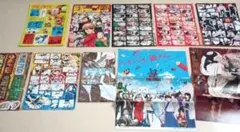 非売品　少年ジャンプ　ポスター　手ぬぐい　下敷き　シール　トランプ　セット