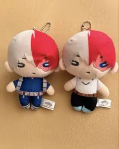 僕のヒーローアカデミア ヒロアカ 轟焦凍 にとたん ぬいぐるみ 2体セット