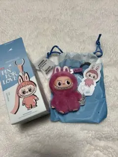 【正規品】PIN FOR LOVE イニシャルQ ラブブ 正規品 ポップマート