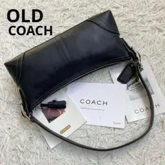 未使用保管品 vintage archive old coach black