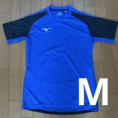 MIZUNO SOLAR CUT スポーツシャツ ブルー ブラックのサムネイル
