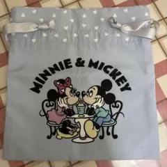 ミッキー　ミニー　巾着
