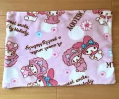 マイメロディー ふわふわフリース 枕カバー ピンク