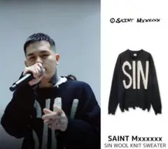 デコピンT-PABLOW SIN ニット・セーター ブラック 2025年最新】セントマイケル ニットの人気アイテム - メルカリ