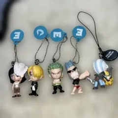 ワンピース フィギュア　キーホルダー　セット
