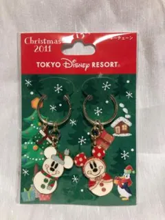 ディズニーリゾート クリスマス 2011 キーチェーン