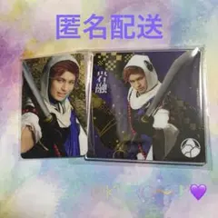 刀ミュ 乱舞博覧会 ドームシティ　ふぉとカード　アクリルコースター 岩融