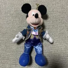 ディズニーシー　ファンタジースプリングス　ミッキー　ぬいぐるみバッジ