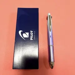 パイロット ドクターグリップ 4+1 極細 0.5&0.3 Gラベンダー