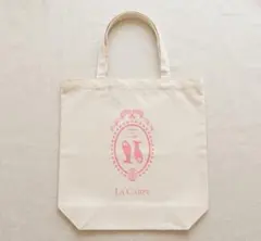 La Carpe 原宿 2026 ノベルティ トートバッグ FISH柄