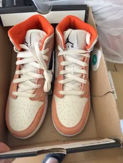nike air jordan 1 orange suede エアジョーダン 1