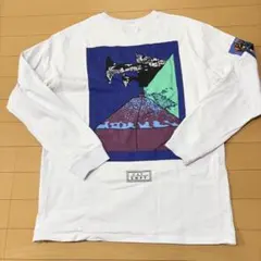 長袖カットソー ホワイト　Lサイズ