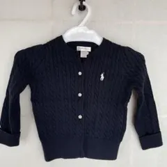 Ralph Lauren ネイビー カーディガン 24M