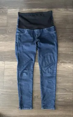 マタニティ デニムスキニーパンツ サイズS