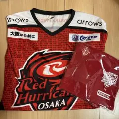 レッドハリケーンズ大阪 ホッケーシャツ&ネックウォーマー未使用品