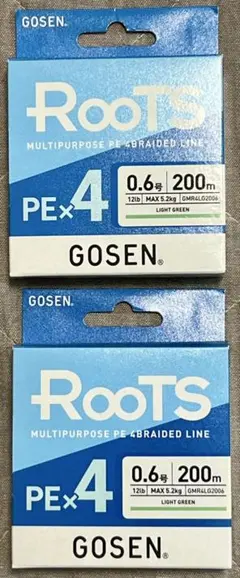 GOSEN  ROOTS  PE X4　2点セットのサムネイル