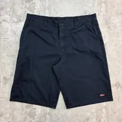 Dickies　ワークショーツ　W40　ネイビー　古着のサムネイル