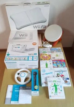 ★WiiU本体 + Wii本体 + ソフト + 他色々★のサムネイル