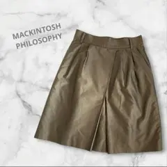 美品 マッキントッシュフィロソフィー　台形スカート M　フレアスカート
