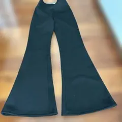 フレアパンツ Lサイズ ブラック