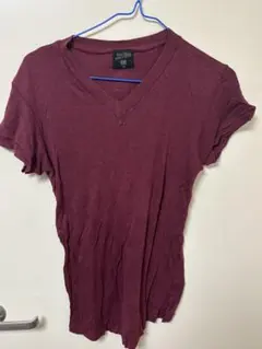 ジャンポールゴルチエオム Vネック Tシャツ ボルドー MA アーカイブ 90sのサムネイル