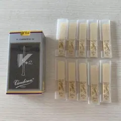 Vandoren V12 クラリネットリード 3 1/2+ 10枚　開封済みのサムネイル