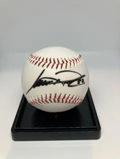 ジェイミー・ローマック 直筆サインボール 横浜DeNAベイスターズ／韓国HR王