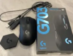 Logicool G703 LIGHTSPEED【箱+説明書+錘+ケーブル付き】