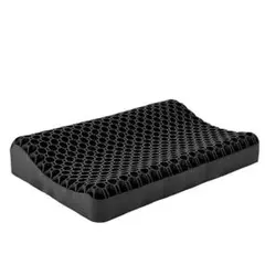 極柔ジェル枕 無重力TPE素材 ハニカム構造　枕カバー付き