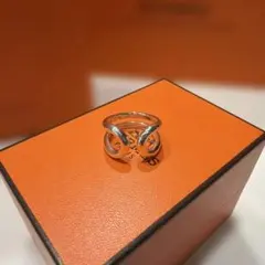 希少★新品★エルメス★HERMES★リマ PM 55 15号 希少 HERMES 新品未使用 リマ PM55 リング 15号相当 エルメス - メルカリ