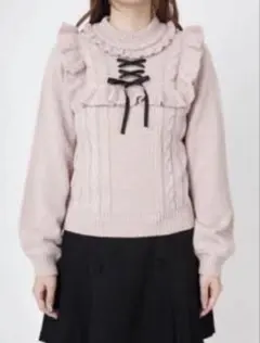 Ank Rougeピンクニット