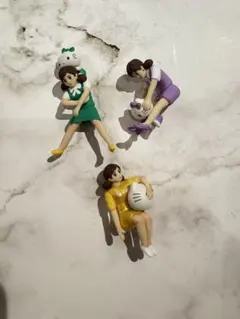 コップのフチ子とHELLO KITTY 3体セット