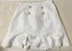 evelyn ビジュースカート 白