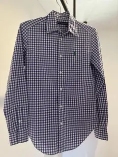 新品未使用Ralph Lauren Sport 長袖シャツ サイズ2 チェック柄