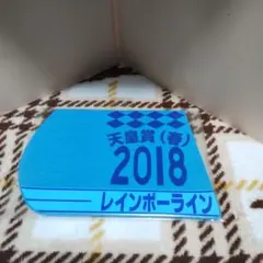 出走馬ミニゼッケンコースター　レインボーライン